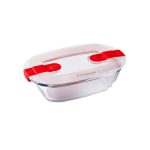 Pyrex Cook & Heat Rect Dish W/LID 17X10X5CM 0.4 L 214PH