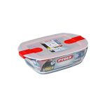 Pyrex Cook & Heat Rect Dish W/LID 23X15X6CM 1.1 L 215PH