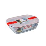 Pyrex Cook & Heat Rect Dish W/LID 28X20X8CM 2.5 L 216PH
