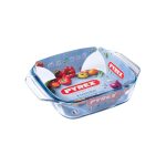 Pyrex Square Dish 29X23CM 400B 2.4LTR Irresistible