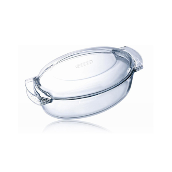 Pyrex Oval Casseroles 4,5+1,5L 38X23X15CM Classic - Image 1