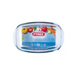 Pyrex Rect. Casserole 4,4+2,4L 37X22X15CM Essentials