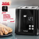 TEFAL SMART 'N LIGHT TOASTER DIGITAL 850W TT6408 - Image 2