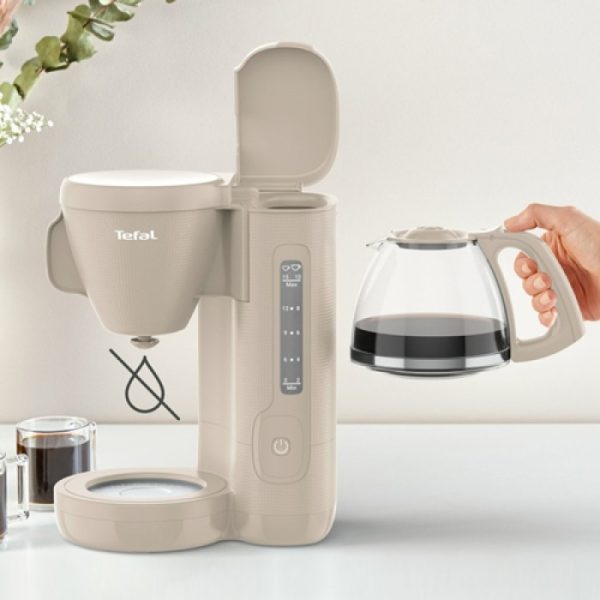 TEFAL MORNING COFFEE FILTER 1000W 1.25L CM2M0B - Image 1