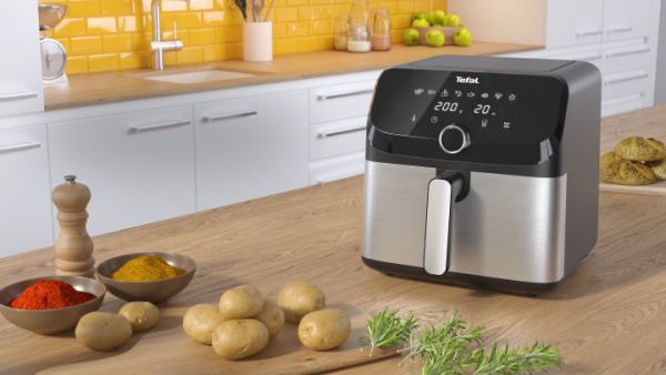TEFAL EASY FRY MEGA 7.5L 2000W SILVER EY855D - Image 1