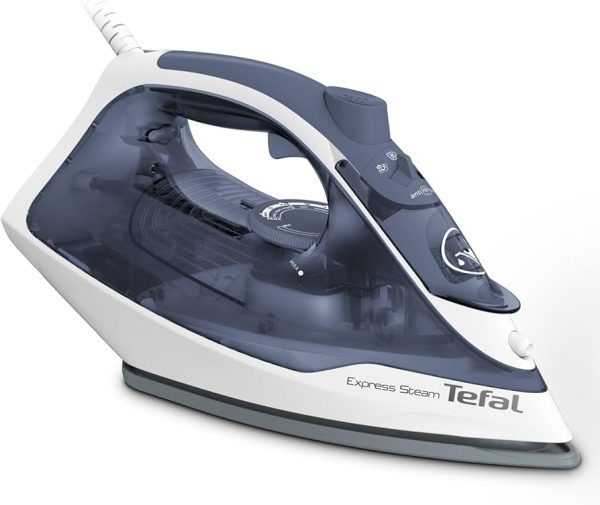 TEFAL STEAM IRON 2400W EXPRESS 35 gr/min FV2837 - Image 1