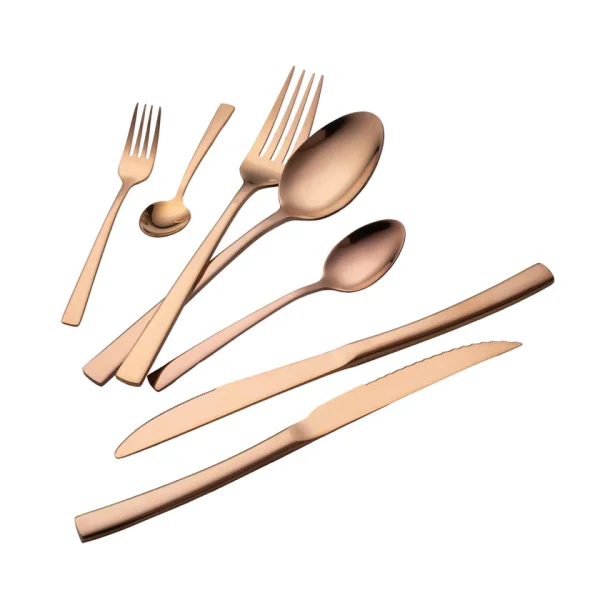 BERLIN H. CUTLERY SET 42PCS ROSE GOLD BH/3087 - Image 1