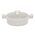 BERLIN H. SHALLOW POT W/LID 28CM SAHARA COLLECTION BH/7785