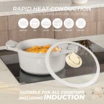 BERLIN H. CASSEROLE W/LID 24CM SAHARA COLLECTION BH/7787 - Image 2