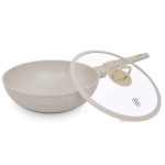BERLIN H. WOK PAN 28CM W/LID SAHARA COLLECTION BH/8064