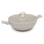 BERLIN H. WOK PAN 30CM W/LID SAHARA COLLECTION BH/8065