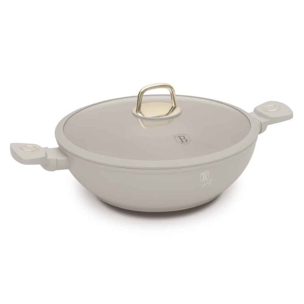 BERLIN H. WOK PAN 30CM W/LID SAHARA COLLECTION BH/8065 - Image 1