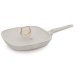 BERLIN H. GRILL PAN 28CM W/LID SAHARA COLLECTION BH/8067