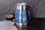 BERLIN H. GLASS KETTLE 1.7LTR STAINL.STEEL BH/9127 - Image 2