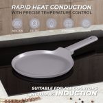 BERLIN H. PANCAKE PAN 25CM TAUPE COLLECTION BH/8085 - Image 2