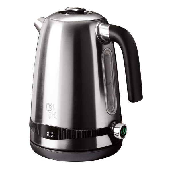 BERLIN H. KETTLE DIGITAL 1.7L BLACK SIL. BH/9333 - Image 1