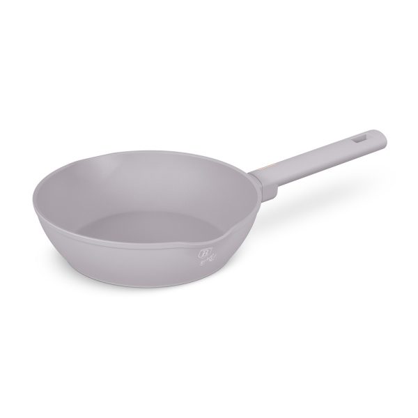 185 BERLIN H. DEEP FRYPAN 2 MOUTH 24CM TAUPE COLLECTION BH/8090 - Image 1