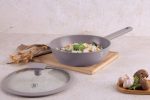 BERLIN H. DEEP FRYPAN W/LID 24CM TAUPE COLL. BH/8092 - Image 2
