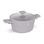 BERLIN H. CASSEROLE W/LID 24CM TAUPE COLLECTION BH/8101