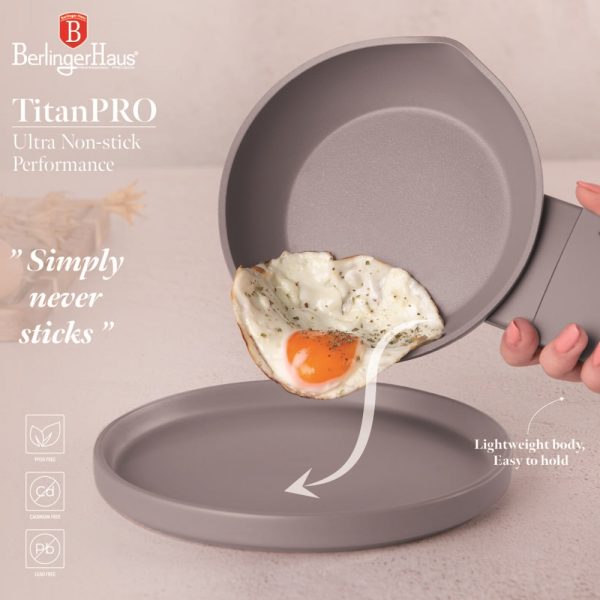 BERLIN H. MINI PAN 16CM TAUPE COLLECTION BH/8106 - Image 2