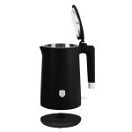 BERLIN H.KETTLE 1800W 1.7L DOUBLE WALL BLACK BH/9589 - Image 2