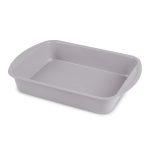 BERLIN H. OBLONG ROASTER 35X27CM TAUPE COLLECTION BH/7913
