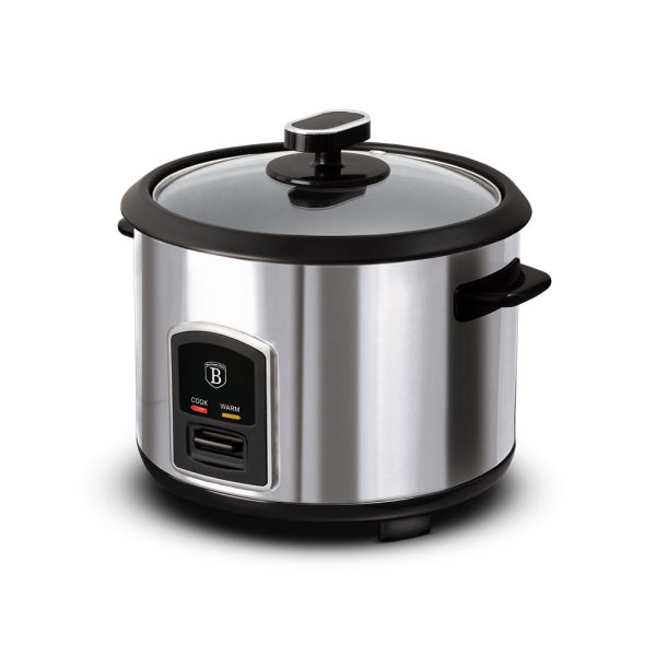 BERLIN H. RICE COOKER 1.8LTR 700W BLACK SILVER BH/9273 - Image 1