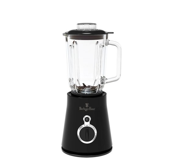 BERLIN H. TABLE BLENDER 1.5L GLASS JAR BLACK BH/9442 - Image 1