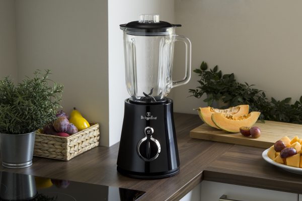 BERLIN H. TABLE BLENDER 1.5L GLASS JAR BLACK BH/9442 - Image 2