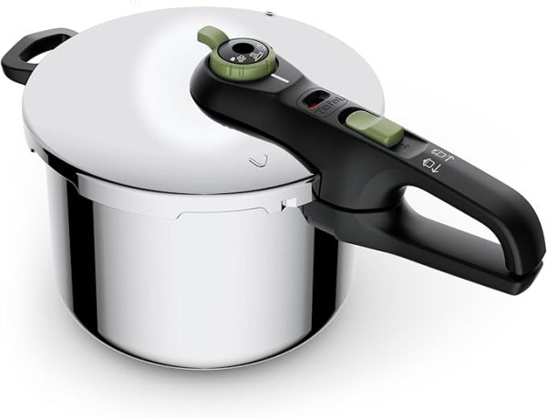 TEFAL PRESSURE COOKER SECURE TRENDY 6LTR P25807 - Image 1