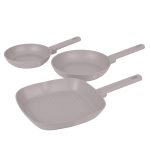 BERLIN H. FRYPAN SET 3PCS TAUPE COLLECTION BH/8109