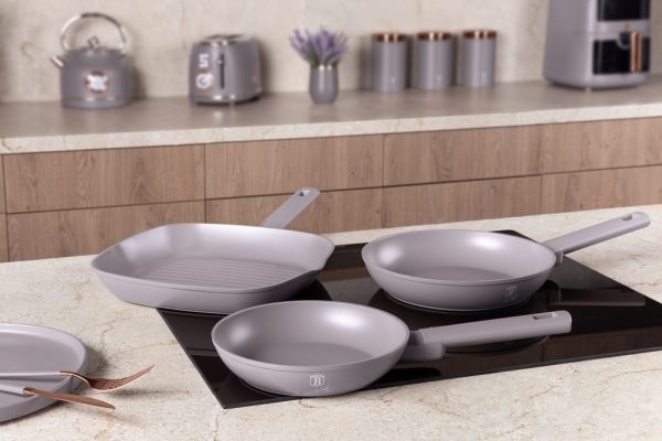 BERLIN H. FRYPAN SET 3PCS TAUPE COLLECTION BH/8109 - Image 2
