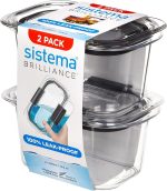 SISTEMA BRILLIANCE 380ML 2 Pack 55102
