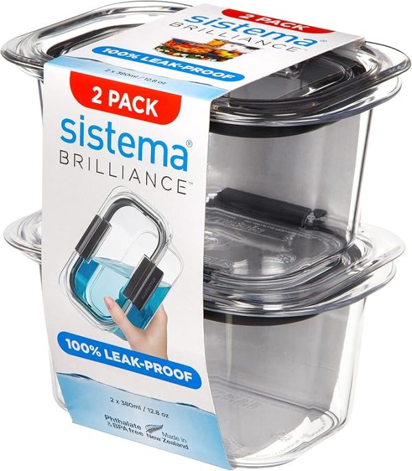 SISTEMA BRILLIANCE 380ML 2 Pack 55102 - Image 1