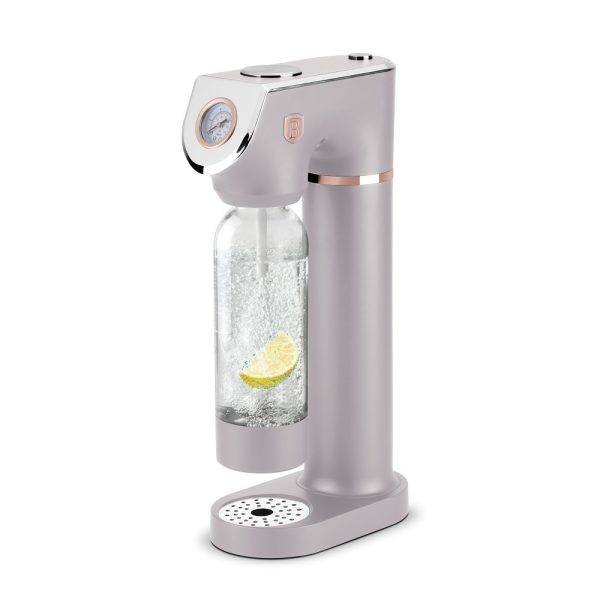 BERLIN H. SODA MAKER W/2 BOTTLES TAUPE BH/8558 - Image 1