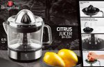 BERLIN H. ELECTRIC CITRUS JUICER BLACK SILVER 0.7L BH/9384 - Image 2