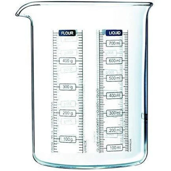 PYREX KITCHEN LAB MEASUREMIX BEAKER 750ML LABBK75/7646 - Image 1