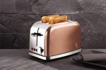 BERLIN H. TOASTER 2-SLICE ROSE GOLD BH/9390 - Image 2