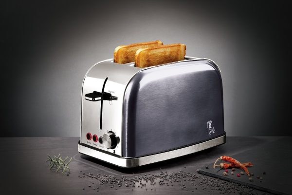 BERLIN H. TOASTER 2-SLICE CARBON PRO BH/9394 - Image 2
