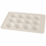 BERLIN H. MUFFIN PAN 12 POSIT. MATT CREAM BH/7877