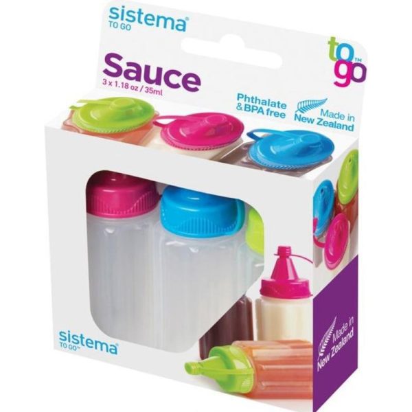 SISTEMA ToGo SAUCE 35ml 21475 3pcs - Image 1