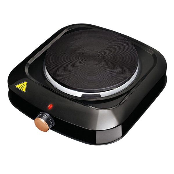 BERLIN H. ELECTRIC HOT PLATE BLACK ROSE BH/9437 - Image 1