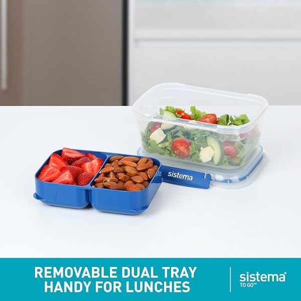 SISTEMA STAX TO GO RECTANGLE 1L 3PACK ECOM 82025 - Image 2